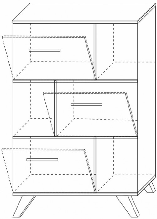 Гостиная Вега Скандинавия (комплект 6)