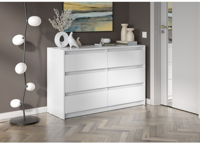 Комод Айден КМ06-1200, белый