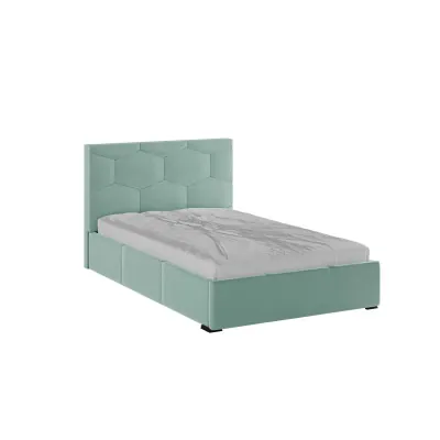 Манука Кровать интерьерная 120 мятный, ортопед