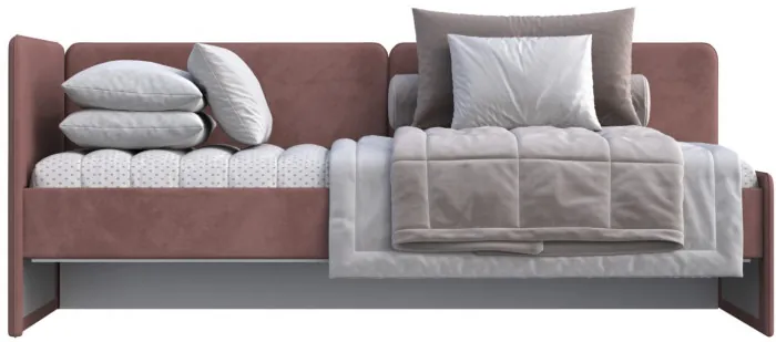 Кровать Тото 90х200, Микровелюр-27