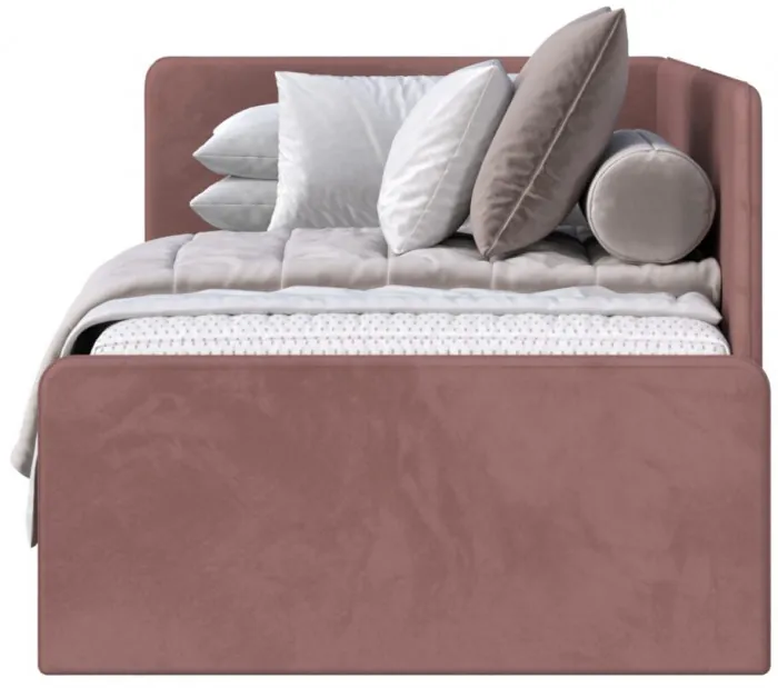 Кровать Тото 90х200, Микровелюр-27