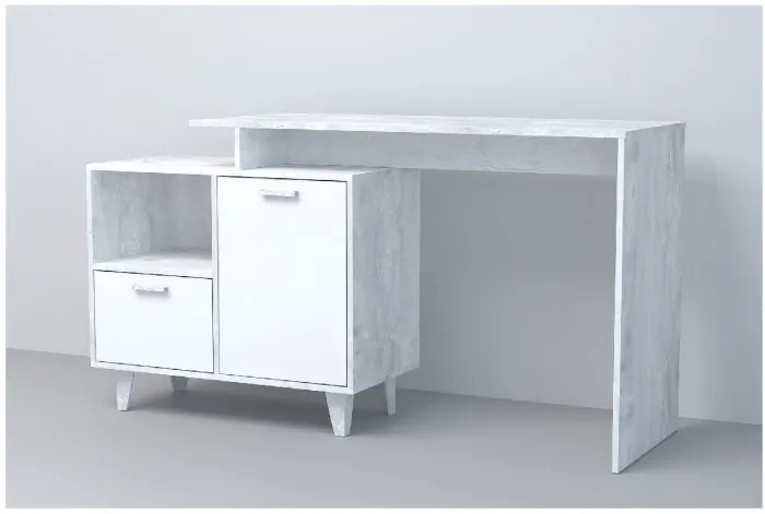 Эго Стол Ст-2 НГ (Камень Темный/Бетон Светлый)