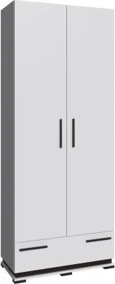 Модена Шкаф МШ-30 белый/венге