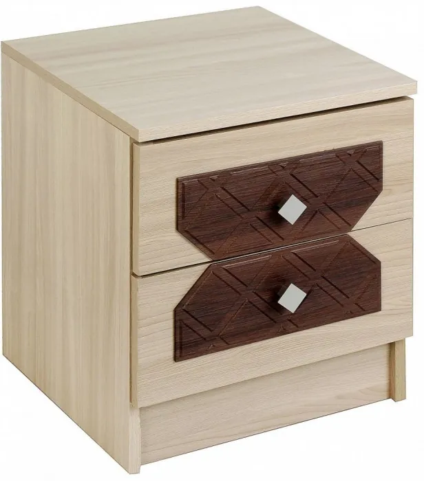 Николь Тумба прикроватная, ясень шимо/лиственница темная