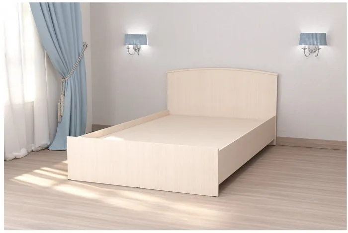 Кровать арт.032, низкий щиток, 120 (Венге)