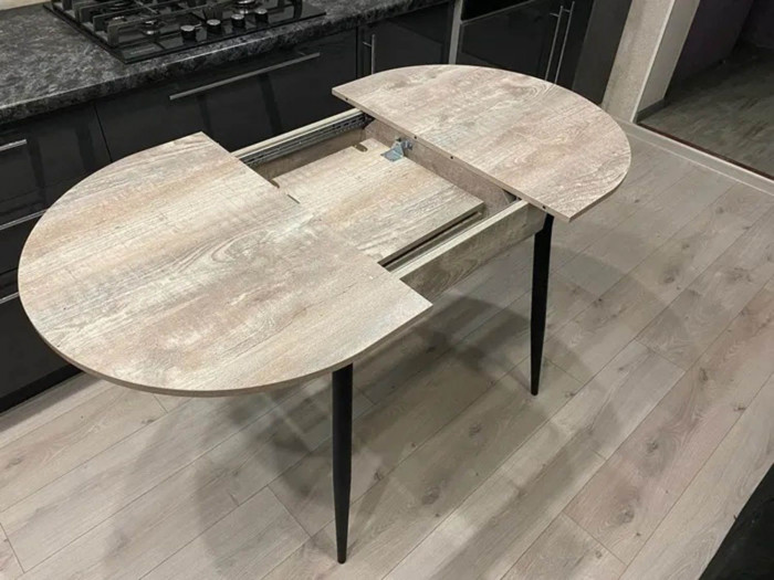 Обеденная группа Стиль-1 / Стул Х 4 шт. / Бетон темный/черный / бид 15