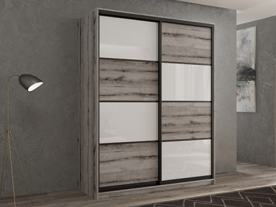 Шкаф-купе Кааппи 14 Эвок Окаменелый 150х60х230 см
