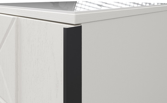 Модульная спальня "Агата" - Белый текстурный/Дуб полярный