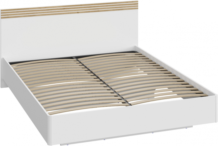 Модульная спальня Нао, набор №4, Белый/Профиль МДФ Дуб вотан