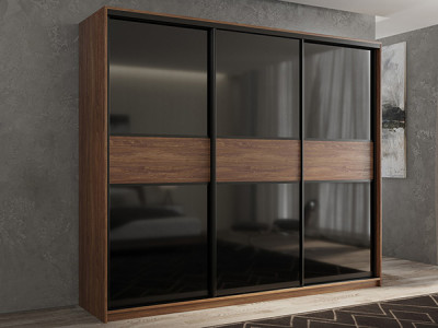 Шкаф-купе Кааппи 12 Морское Дерево Винтаж 180х60х230 см