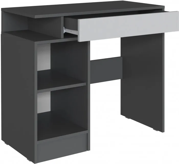 Косметический стол Вегас, Графит серый/Крафт серый