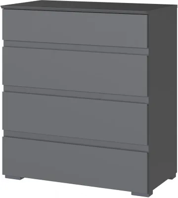 Плейона Комод графит серый