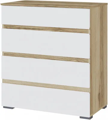 Плейона Комод делано/белый