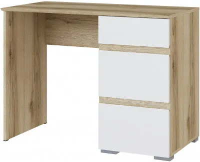 Плейона Стол косметический делано/белый