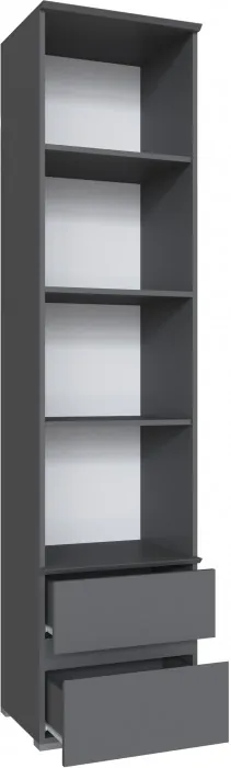 Пенал закрытый Плейона, Графит серый