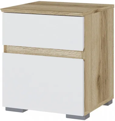 Плейона Тумба прикроватная делано/белый