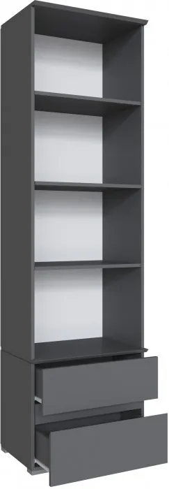 Пенал открытый Плейона, Графит серый