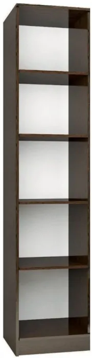 Пенал Лагуна с антресолью 400 венге/дуб молочный