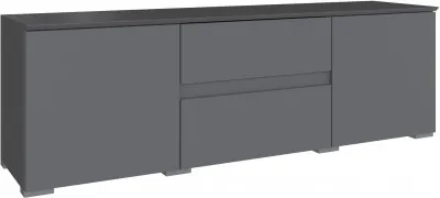 Тумба ТВ Плейона, Графит серый