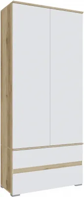 Плейона Шкаф делано/белый