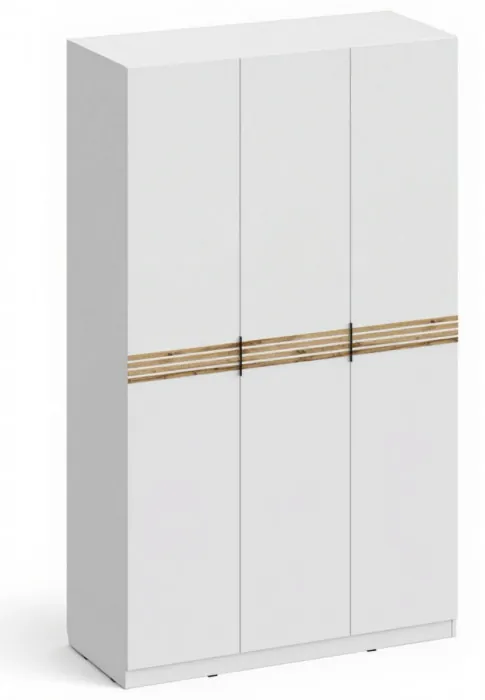 Модульная спальня Нао, набор №2, Белый/Профиль МДФ Дуб вотан