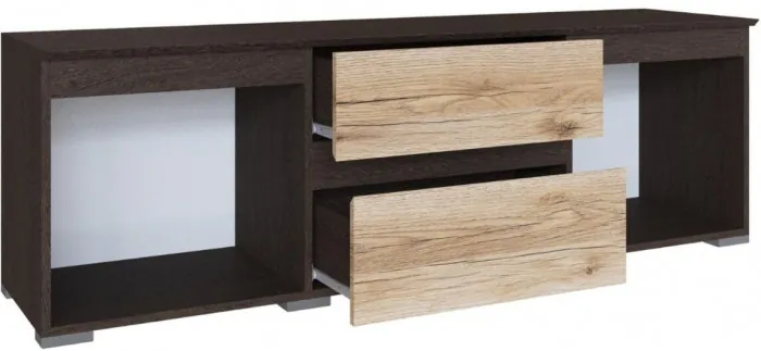 Плейона Тумба ТВ венге/дуб делано