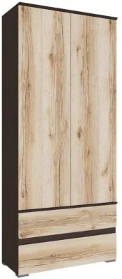 Плейона Шкаф венге/дуб делано