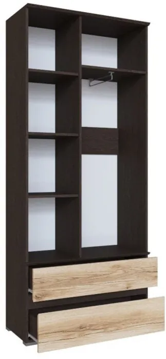 Плейона Шкаф венге/дуб делано