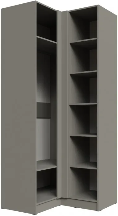 Шкаф угловой Мадрид угол прямой, Мокко