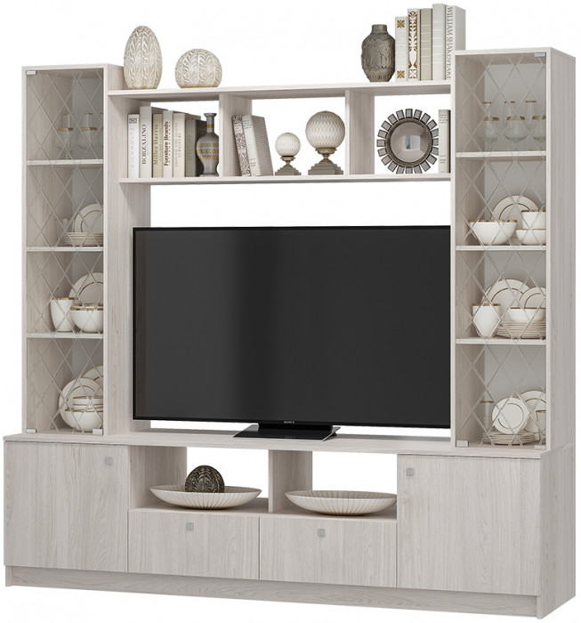 "Зарина" ЦС-01 Центральная секция Ясень белый