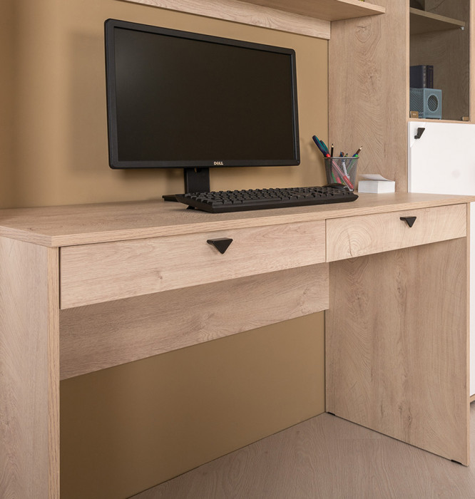 КР100 Бостон № 10, цвет дуб эндгрейн элегантный/ 12.69+09.132+13.155+12.69+09.132+13.155, ШхГхВ 307,6х57,2х194,4 см., ун. сборка