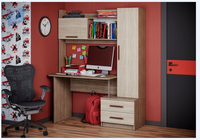 Уголок школьника Паскаль СТ-101 (Дуб молочный)