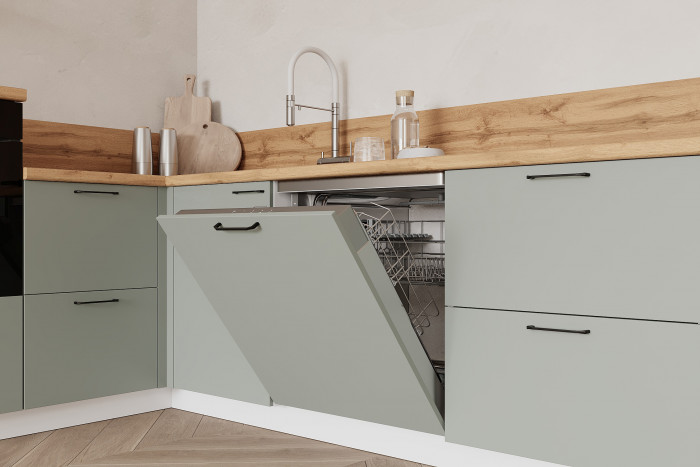 КГ Угловой 1500х2700 (с пм) Эмаль, Олива  Арника РМ в.3