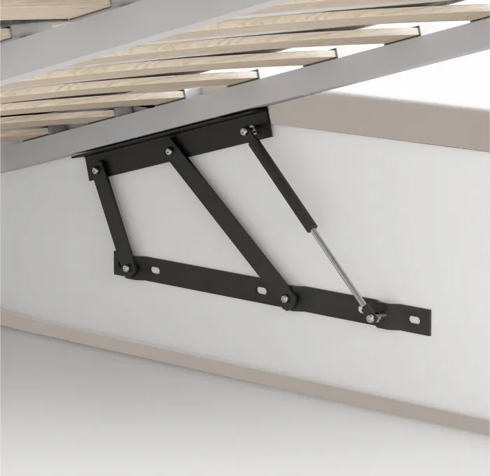 Кровать 140 с подъемным механизмом КРП-431-М-14, Микровелюр-27