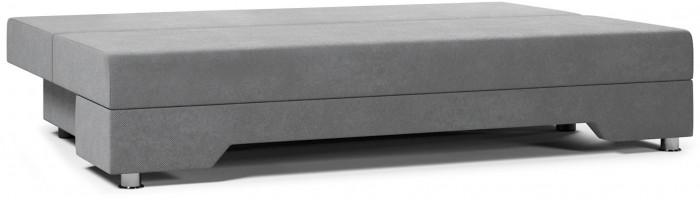 Диван-кровать Орлеан, еврокнижка, велюр, 140х194, серый