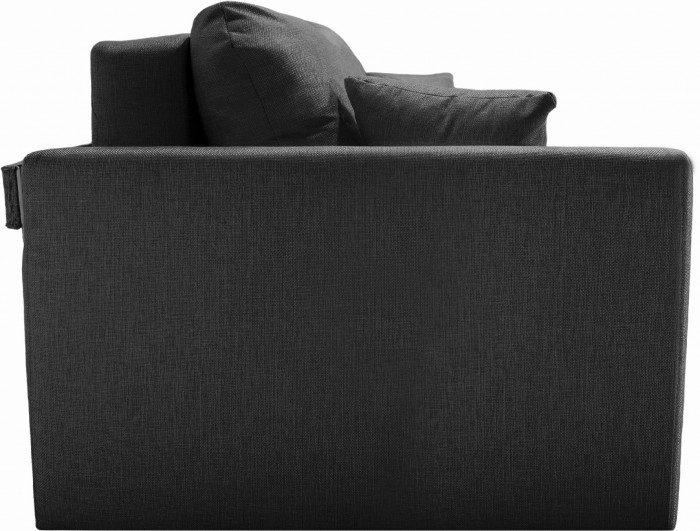 Диван-кровать Белфест 160х195, еврокнижка, велюр, черный