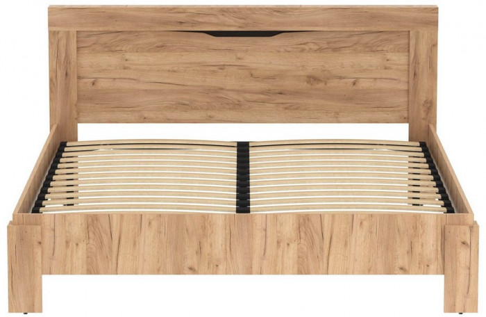 90.08 кровать двойная Флорида Дуб золотой / Венге