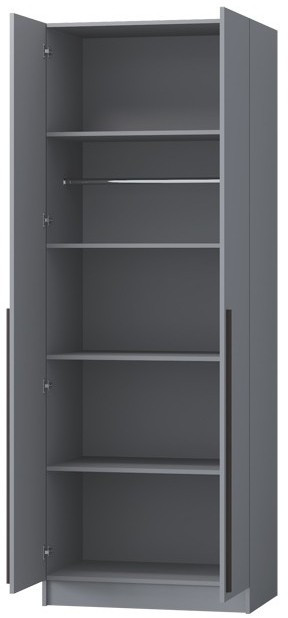 Шкаф Бастион ЛДСП 0,8 (Белый древесный)