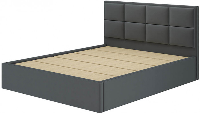 "Линда" КР-16 кровать 1,6 м Графит