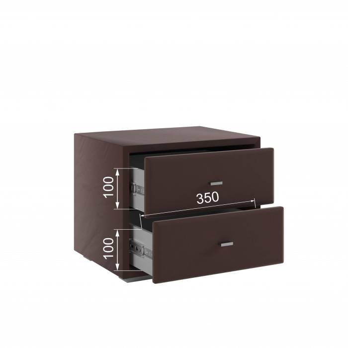 Тумба прикроватная интерьерная коричневый