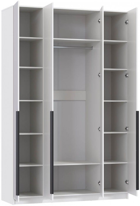 Брандо шкаф для одежды 67.09 МДФ Белый
