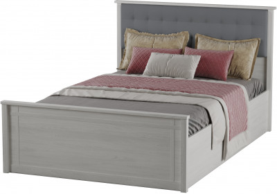 Ричард Кровать РКР-2 (1,4) с настилом ДСП, Ясень анкор светлый