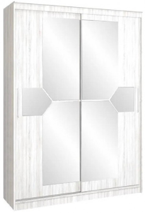 Шкаф-купе Элегант 1500 (Сандал светлый)