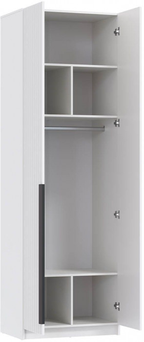 Брандо шкаф для одежды 67.10 МДФ Белый