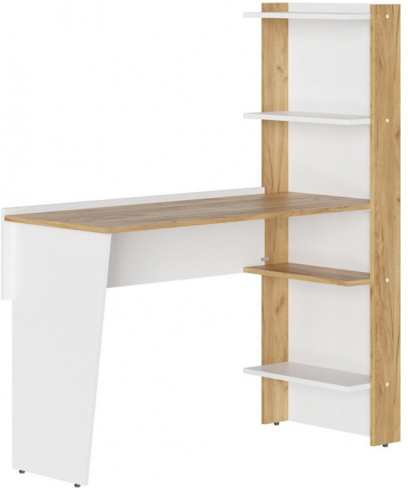 Techno Стол письменный СП-001 (Крафт золотой / Белый матовый)