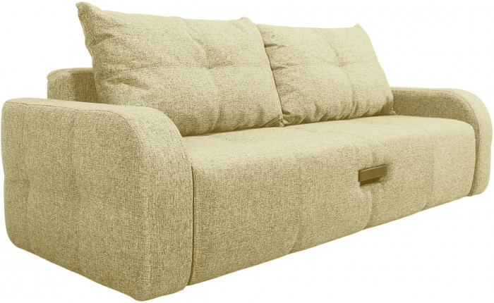 Диван-еврокнижка Босс 150, рогожка бежевая