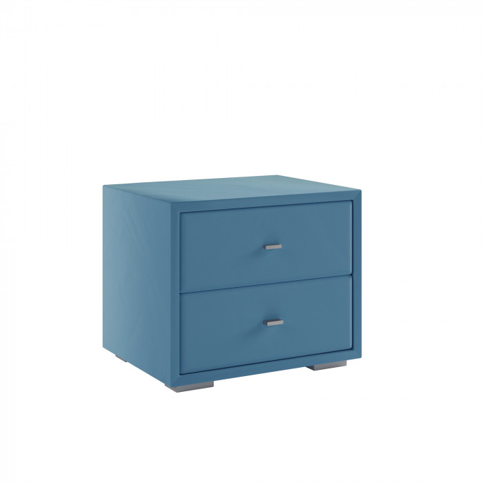 Тумба прикроватная интерьерная светло-голубой