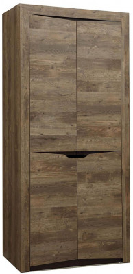 33.03 Лючия шкаф для одежды 2-х дв. кейптаун/венге