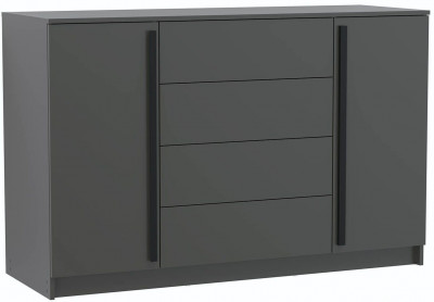 Брандо комод 67.11 ЛДСП Диамант серый