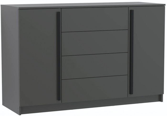 Брандо комод 67.11 ЛДСП Диамант серый